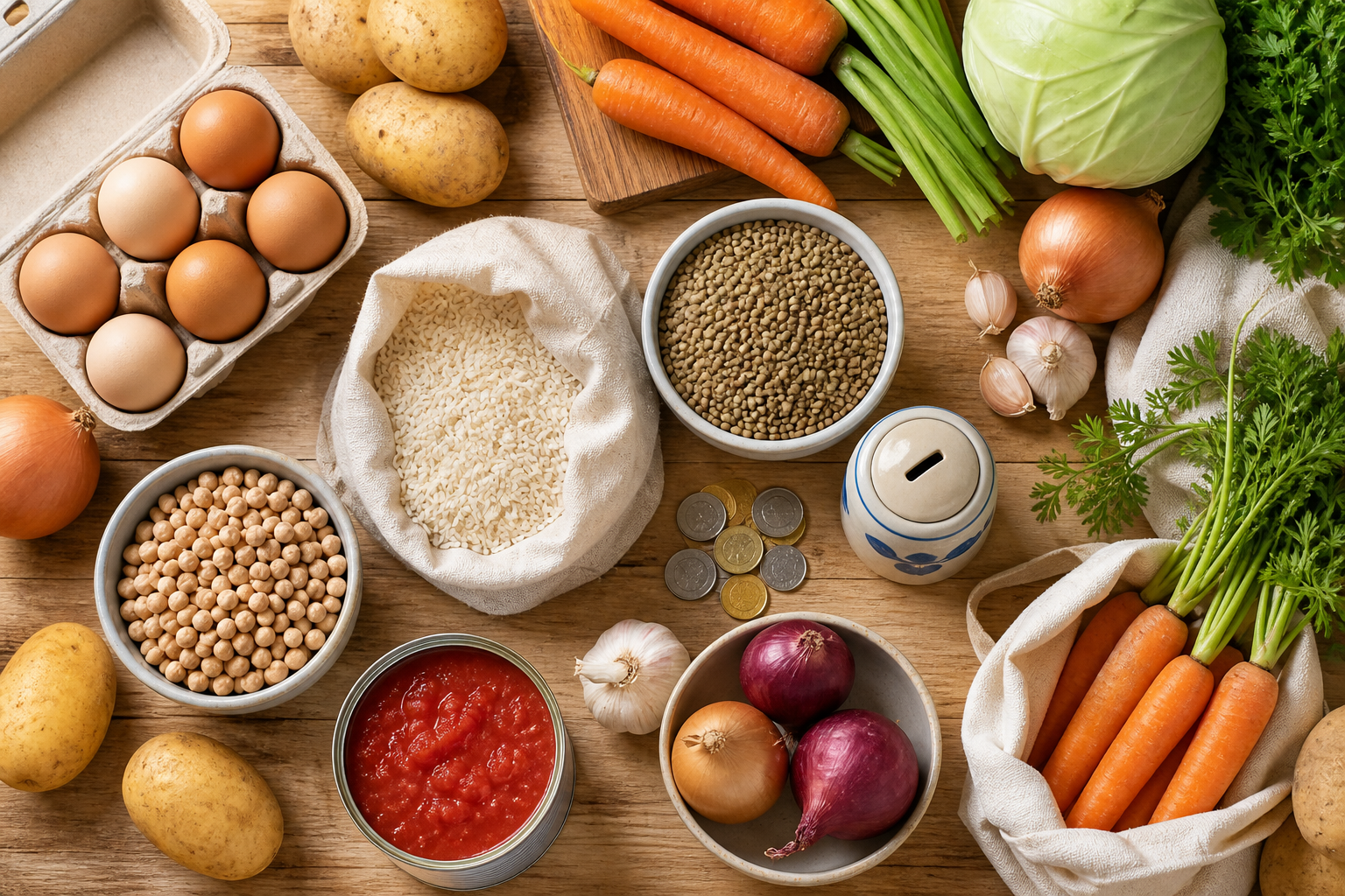 Eating balanced meals on a small budget: the method that actually works