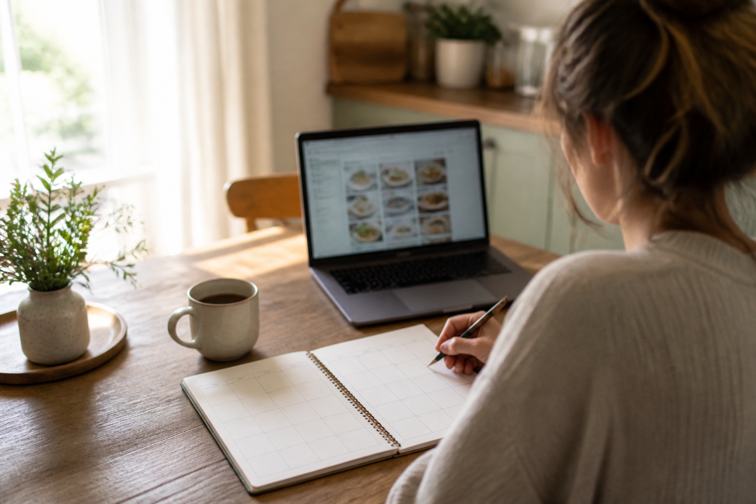 Weekly menu: the simple method to eat varied meals without overspending