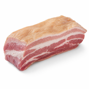 Salt-cured pork belly