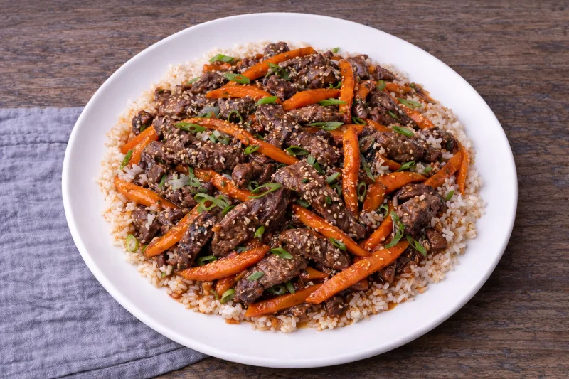 Boeuf sauté aux carottes