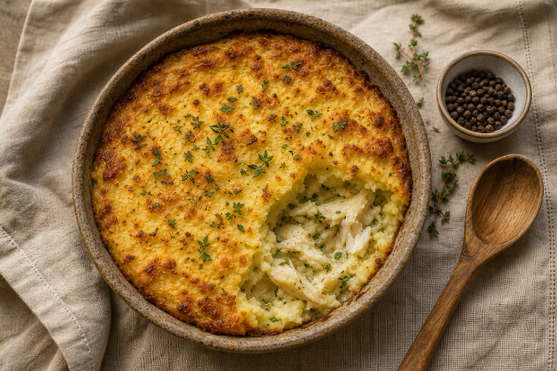 Brandade de morue parmentière, recette GustoPlan