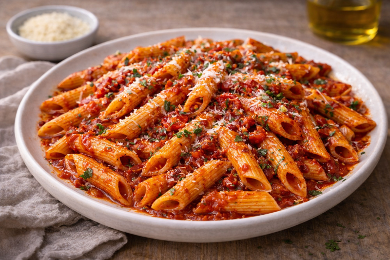 Penne all'arrabbiata