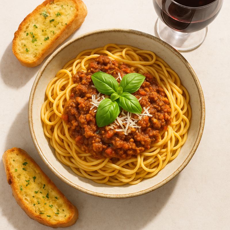 Spaghetti Bolognaise — recette GustoPlan