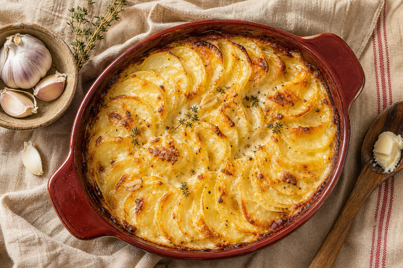 Gratin Dauphinois, recette GustoPlan