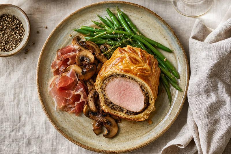 Pork tenderloin in puff pastry, GustoPlan recipe
