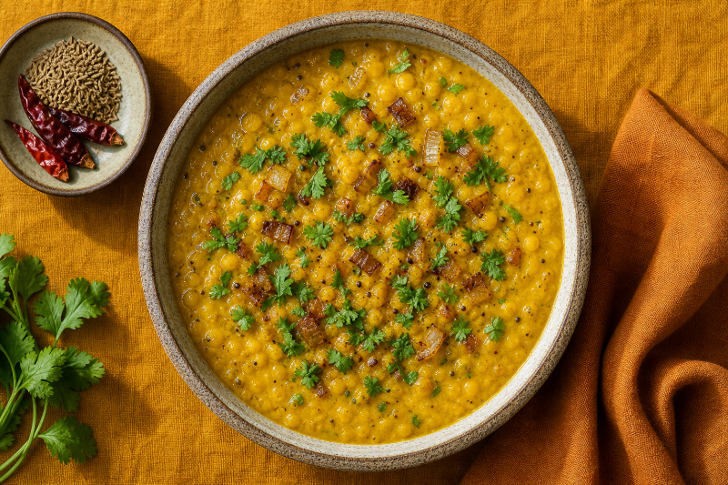 Dahl de lentilles coco au Cookeo, recette GustoPlan