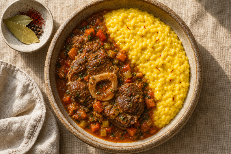 Osso buco milanese, GustoPlan recipe