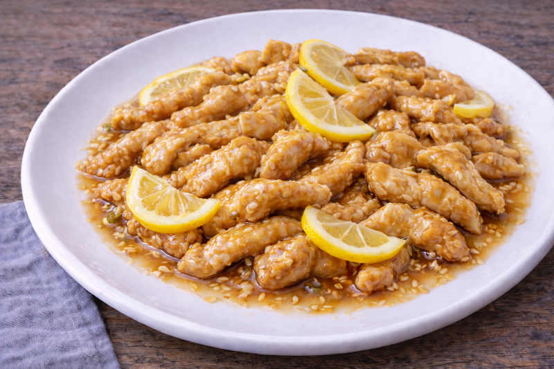 Poulet sauté au citron