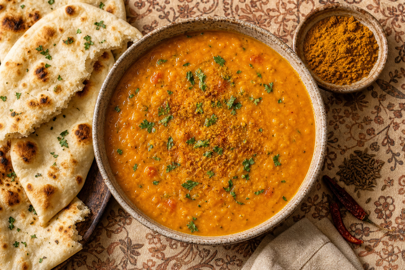 Dal lentilles coco, recette GustoPlan