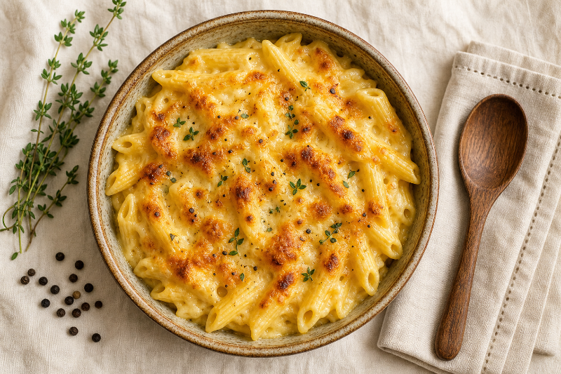Mac and cheese maison — recette GustoPlan