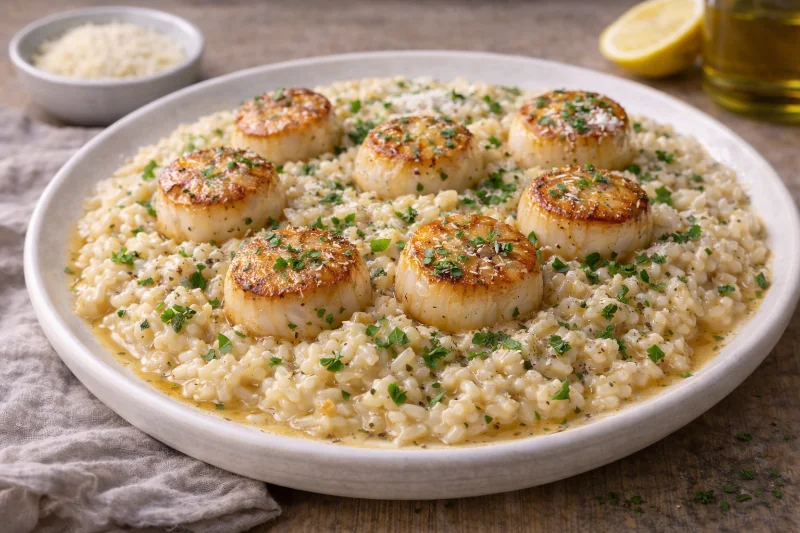 Risotto aux Noix de Saint-Jacques