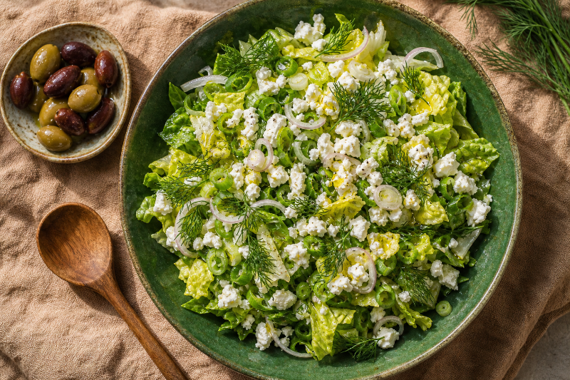 Chopped Feta Salad