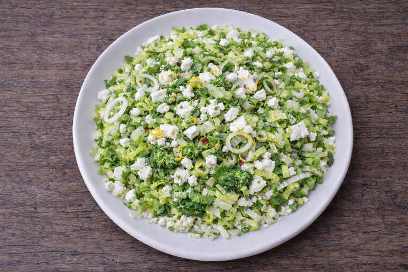 Salade hachée à la feta