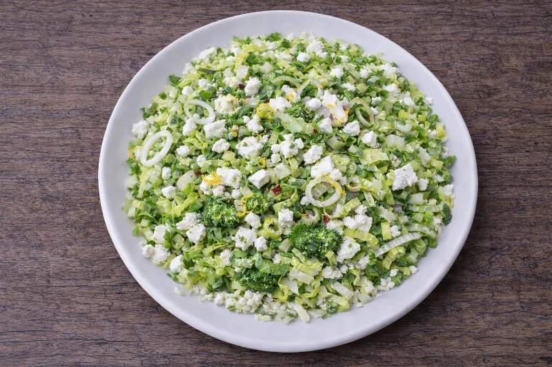 Salade hachée à la feta