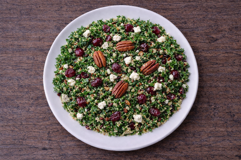 Salade de Quinoa au Kale et Cranberries