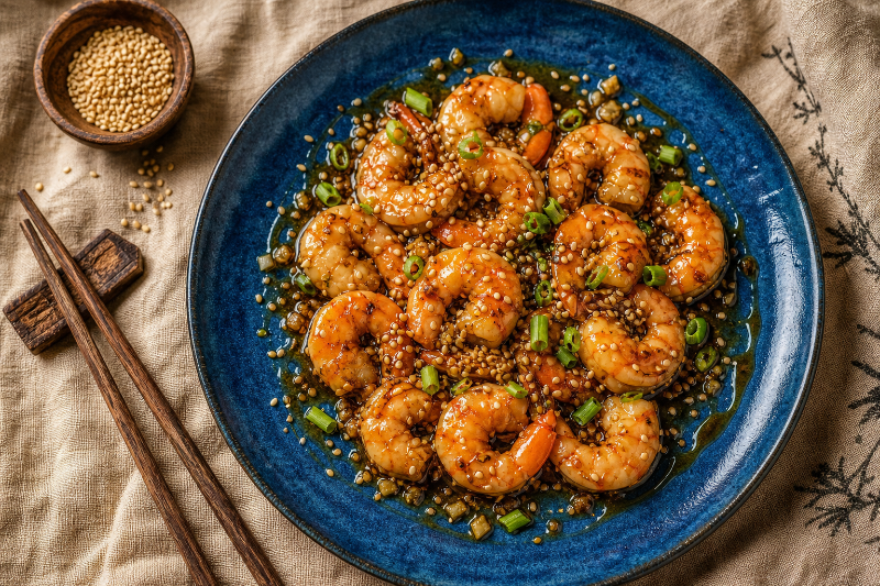 Ginger & Soy Sauce Shrimp