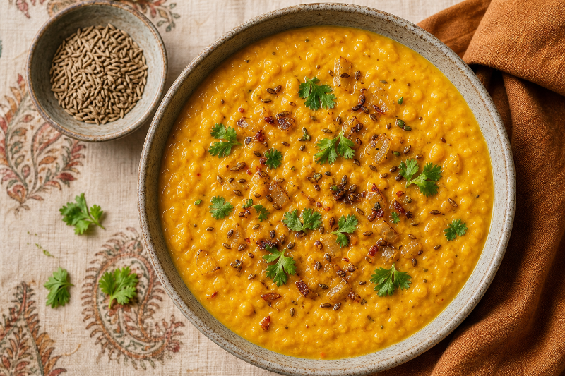 Dahl express aux épices, recette GustoPlan