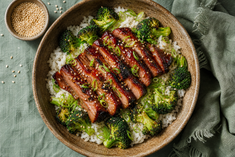 Porc laqué, recette GustoPlan