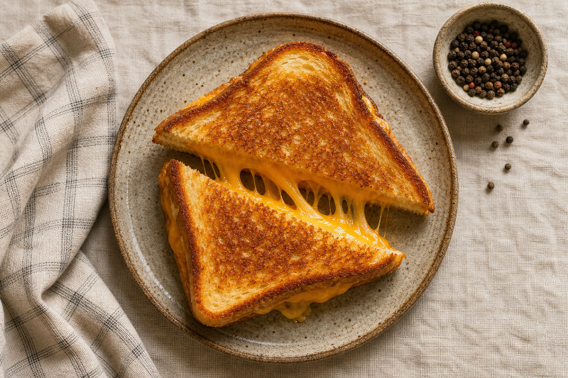 Toast fromage grillé, recette GustoPlan